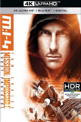 4K 50 碟中谍4 2011 豆瓣8.2 HDR+杜比视界 