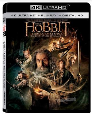 4K UHD 霍比特人2：史矛革之战 2碟装  加长版 (2013) 杜比视界 