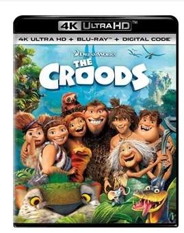 4K UHD 疯狂原始人 带国粤语配音 THE CROODS (2013) HDR 豆瓣评分：8.7 