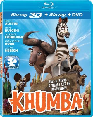 斑马总动员/斑马库巴/库姆巴/酷巴-寻斑大冒险 KHUMBA 2013· (·)豆瓣评分：5.8 · 