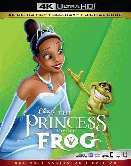 4K 50 公主与青蛙/公主和青蛙 (2009)The Princess and the Frog (2009)豆瓣评分：7.4 · 