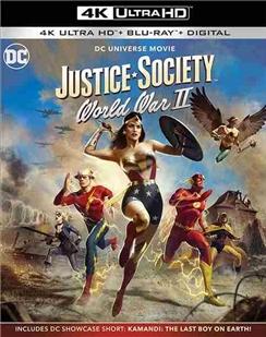4K UHD 正义协会：二战 JUSTICE SOCIETY: WORLD WAR II (2021) 豆瓣6.0  