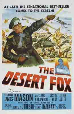 沙漠之狐/隆美尔传 THE DESERT FOX: THE STORY OF ROMMEL (1951)豆瓣7.1 