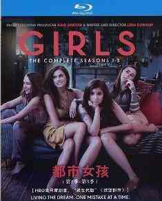 都市女孩/女孩我最大 第1季~第3季 4碟 高清版 