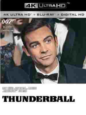 4K UHD 007之霹雳弹 Thunderball (1965) 杜比视界 全景声 豆瓣6.9 